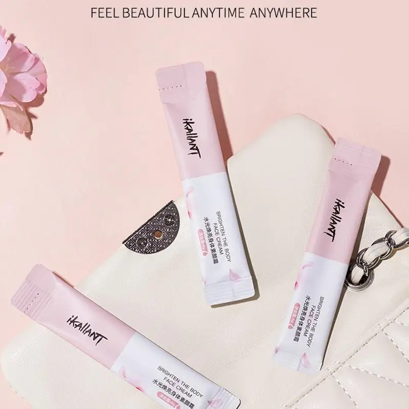 

Портативный отбеливающий лосьон для тела, 20 шт., освежитель, увлажняет тело, не жирный, долговечный, водостойкий, макияж для тела, отбеливание кожи