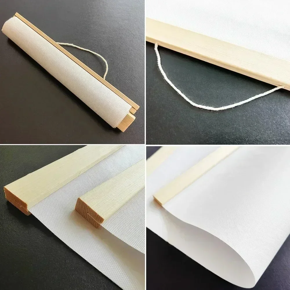 Обучающие постеры из цельного дерева цифры алфавита формы цвета прокрутки