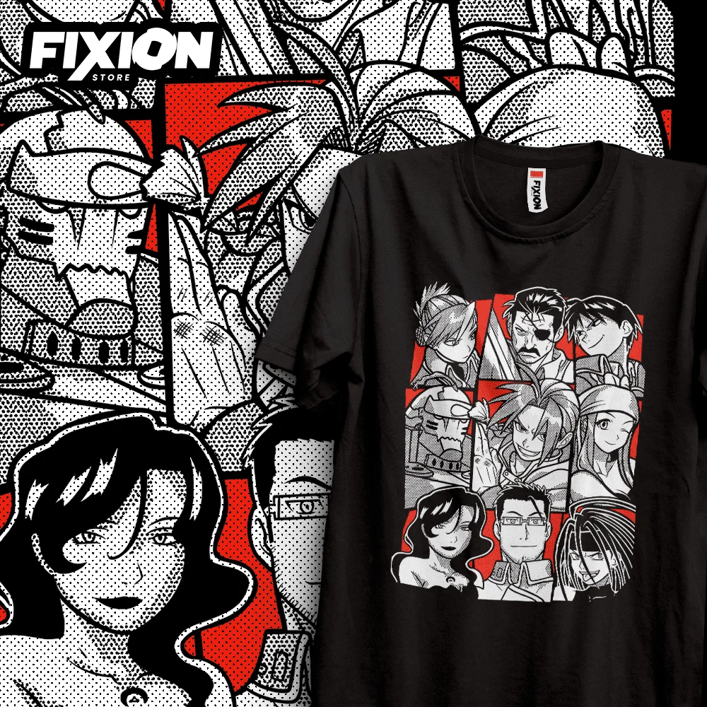 Fullmetal Alchemist – Nuevos Diciembre! Футболка из хлопка