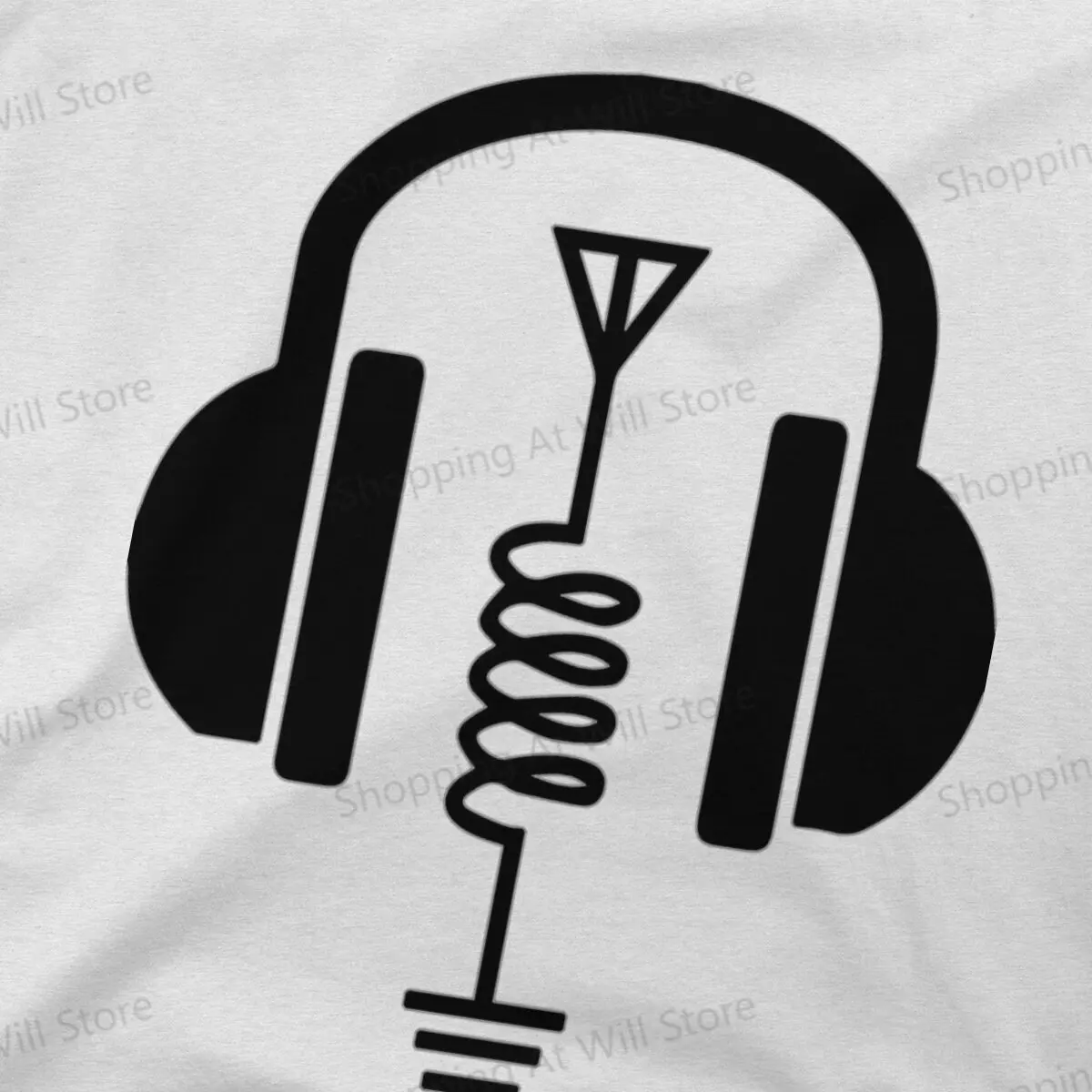 Летние мужские и женские повседневные футболки Любительская радиолюбительская