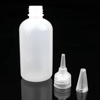 10 pcs 100ml empty bottle squeeze style needle mouth durable lotion dispenser for outing travel