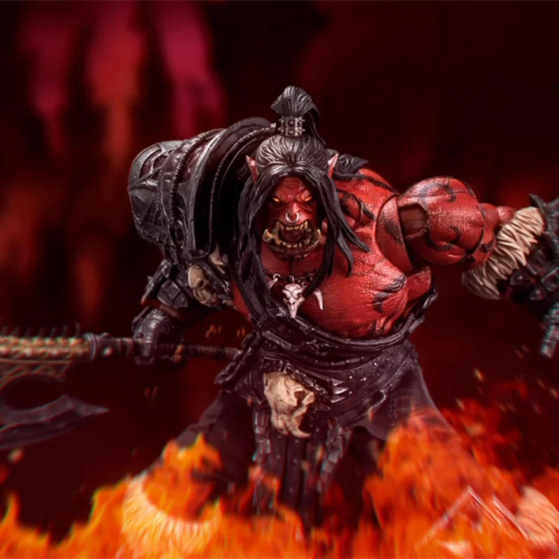Фото В наличии: Фигурка-модель Tribe Warchief Gro Marsh Hellscream 1/10, коллекционная игрушка, подарок, украшение для рабочего стола №4