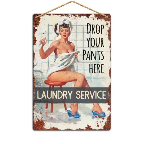 Металлический зубной налет для прачечной блюдо готов повесить настенный