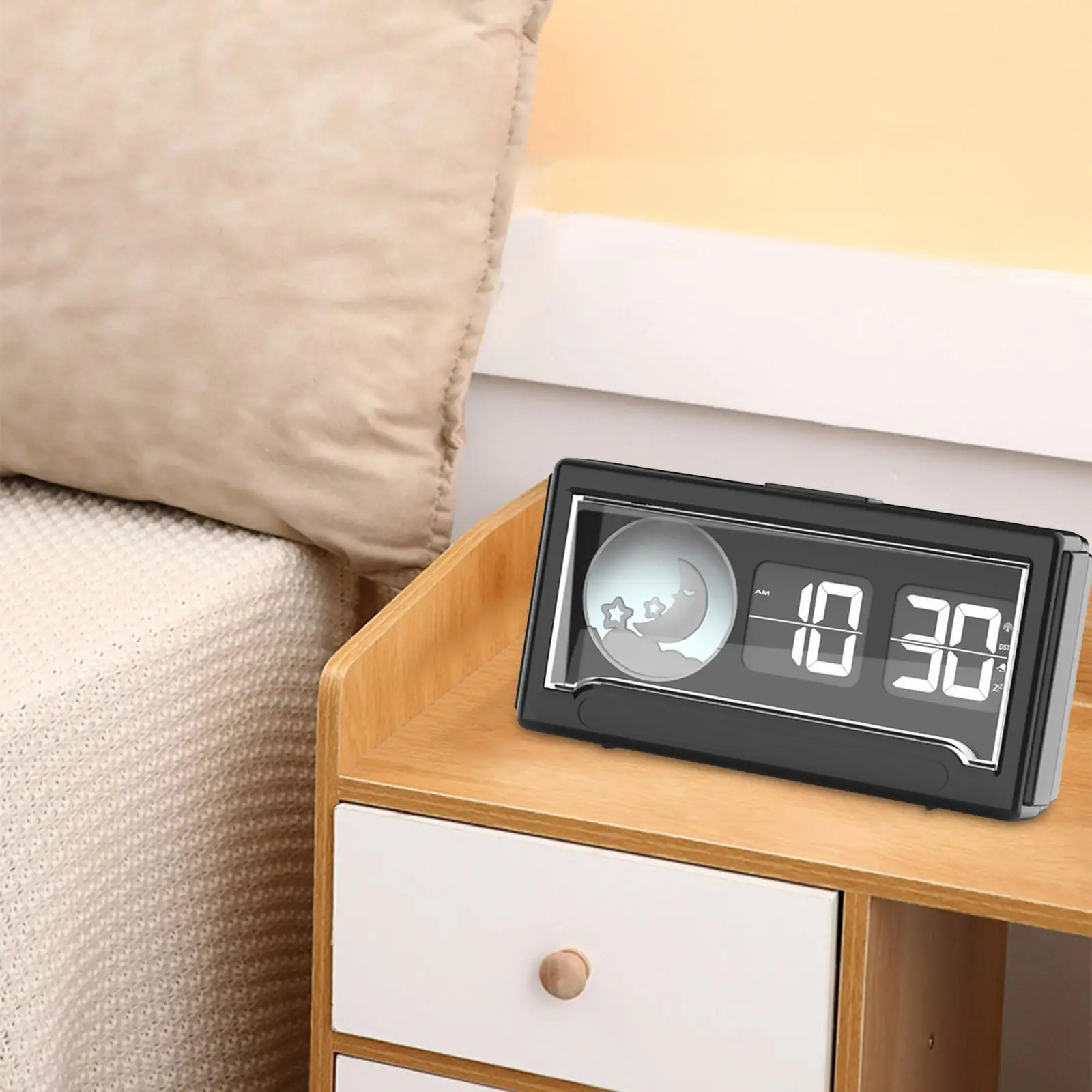 Timepiece Desk Clock Digital Number Alarm Clock Vintage Clock For Bedrooms Office Kitchen Home Decor
