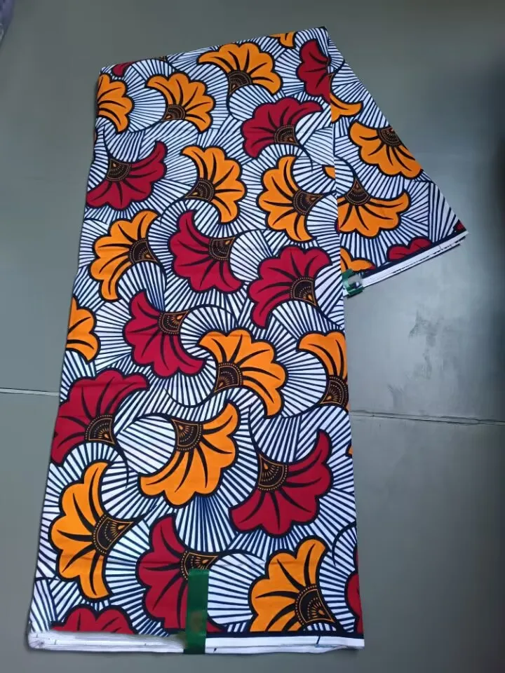 

Новые НАСТОЯЩИЕ Оригинальные Африканские Восковые принты из Анкары, высококачественные ткани из Ганы, Нигерии, батик, 100% хлопчатобумажная восковая ткань
