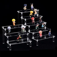 acrylic display stand for funko pop figure cupcake riser stand cosmeticperfumeclay dolljewelry succulent for display shelf