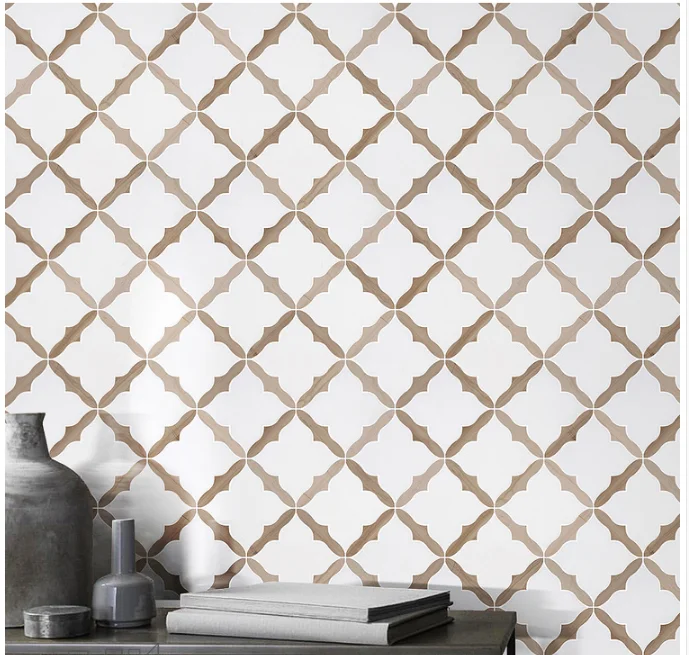 

Natral brown marble stone mosaic for living room bathroom kitchen backsplash decoration