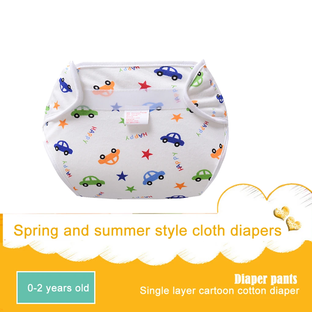 

Baby Toddler Cloth Diaper Waterproof Training Pants Cotton Changing Nappy Reusable Washable Unisex Infant Cloth Diaper Panties