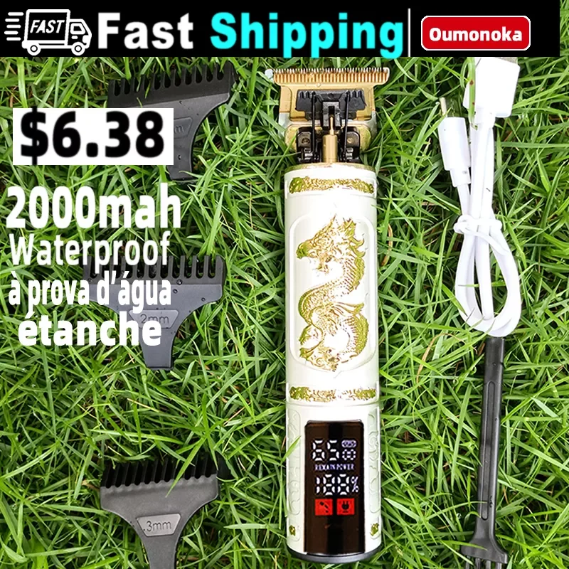 

New WaterProof Professional Electric Shaver for Men Razor for Men Mower Beard Trimmer Barber Shaving Machine T9 Hair Clipper