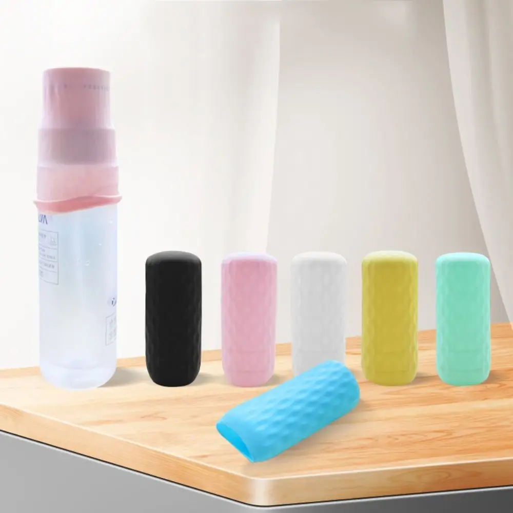 

Silicone Bottle Cover Dustproof Leakproof Protective Cover Accessory for Indoor Outdoor Traveling Camping Supplies