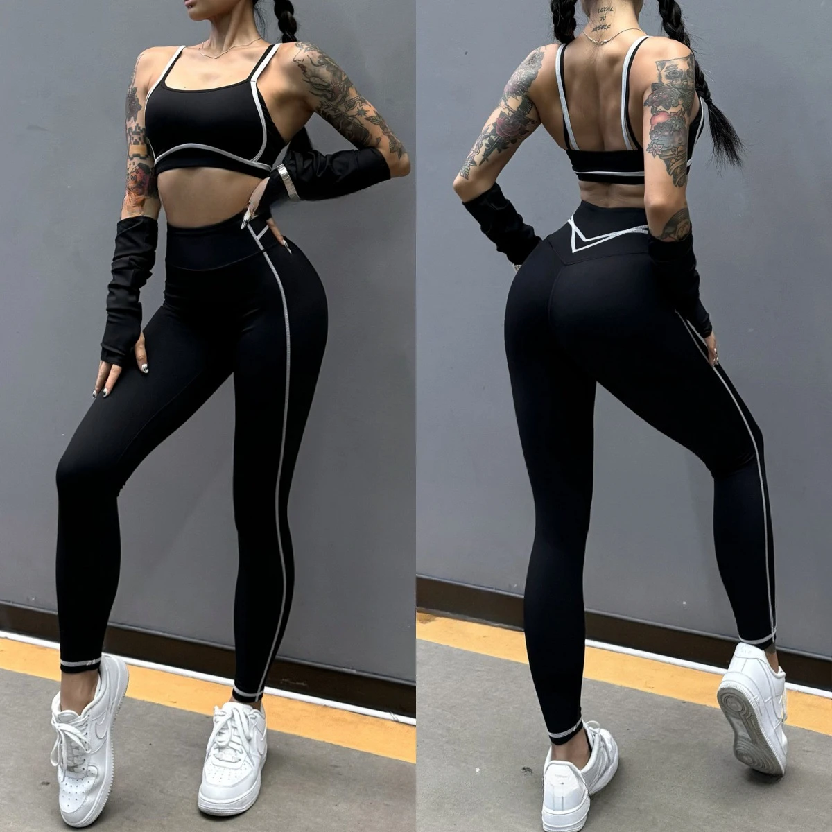 Спортивный костюм сексуальный спортивный бюстгальтер для фитнеса йоги женский