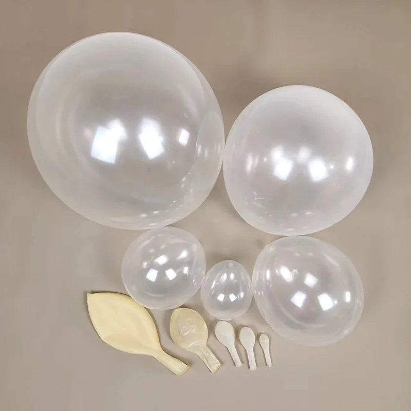 

Прозрачные латексные шары JIMMYTU