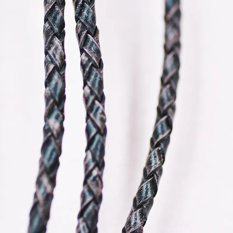 Рисунок 5 - 50 м. Круглый Плетеный сердечник из натуральной кожи