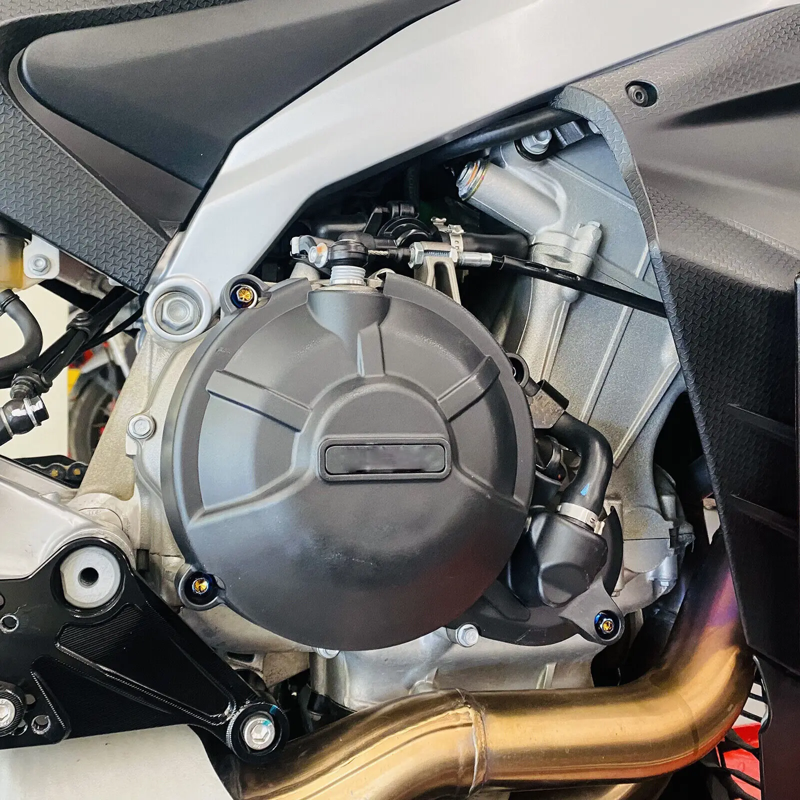 Защита двигателя для Aprilia RS660 Tuono 660 Tuareg защита мотоцикла коробка передач крышка