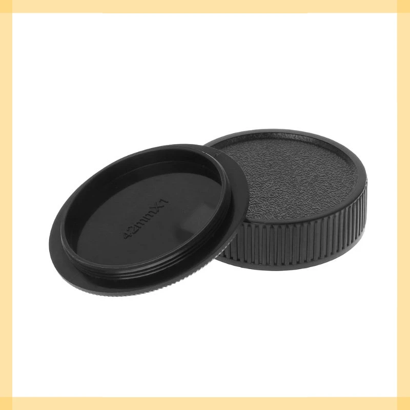 

Lens Body Cap Camera Cover M42 42mm Anti-dust Screw Mount Protection Black