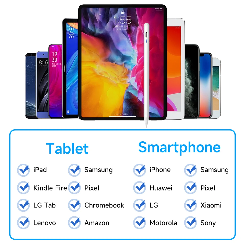 Универсальный стилус для планшета планшетов IOS Android Windows Apple Ipad XIAOMI HUAWEI - купить по