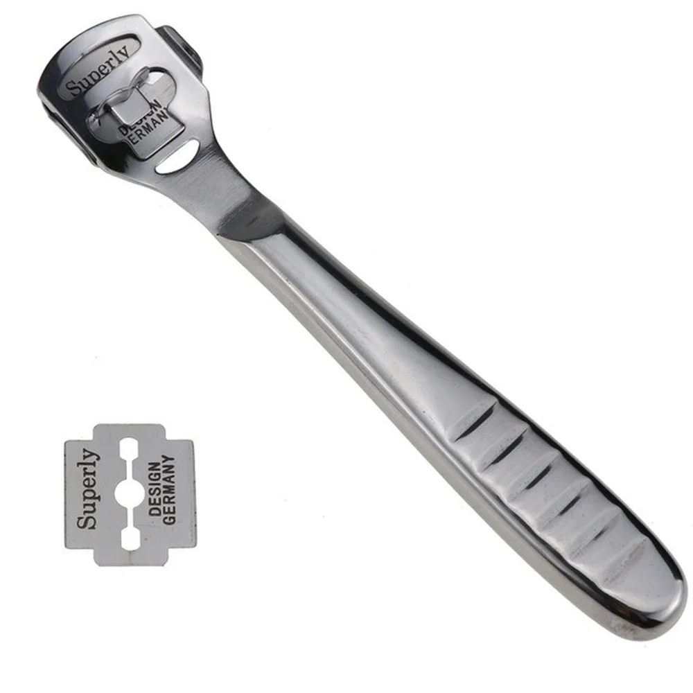

1PCS Tainless Steel Foot Hard Dead Skin Remover Cutter Shaver Trimmer Pedicure Blade Body Care Tools Accessories