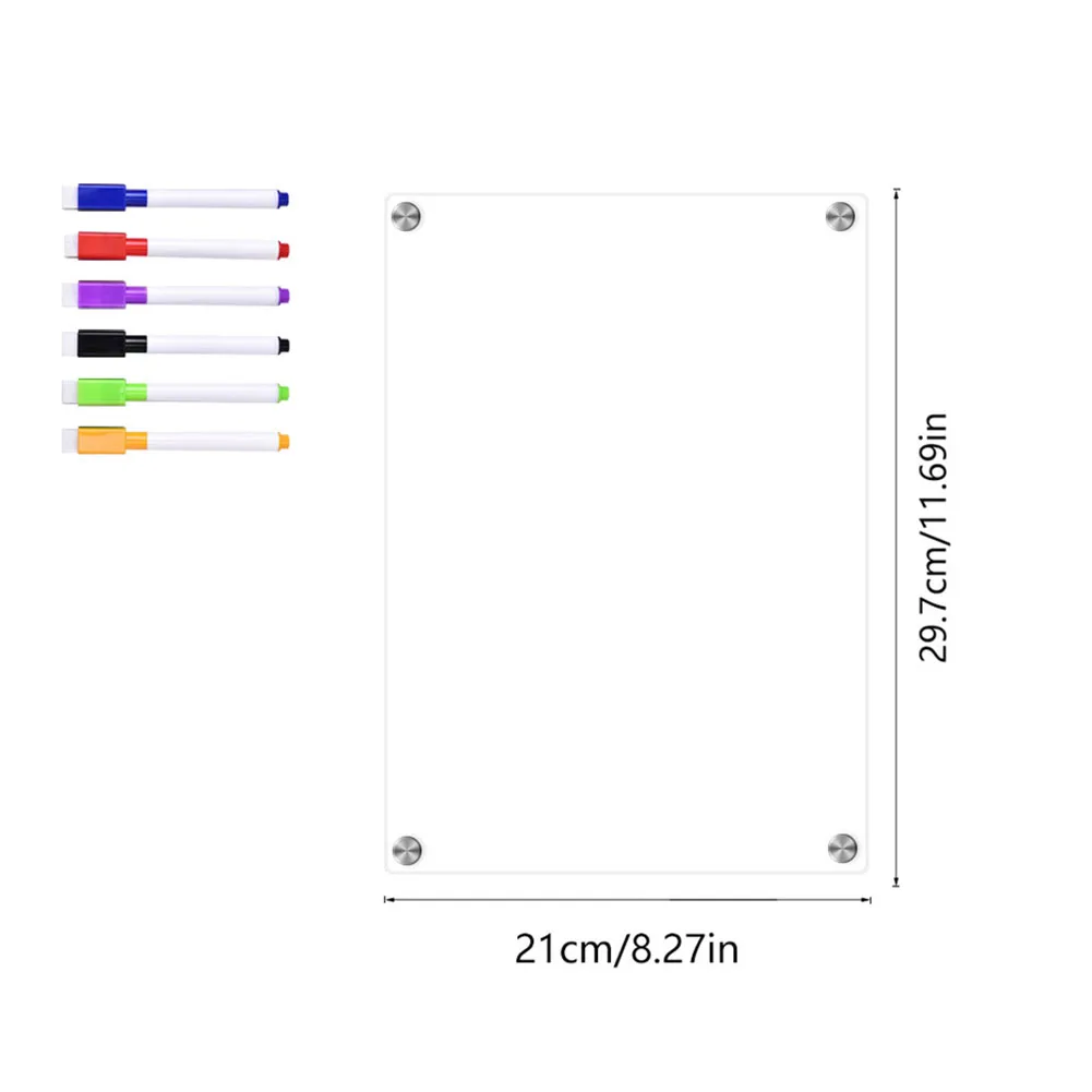

Fridge Calendar Calendar Monthly Weekly Calendar Refrigerator Repeatable Writing Transparent Magnetic Calendar