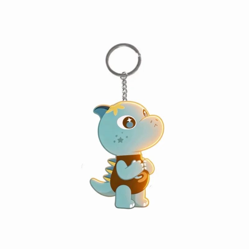 Фото Брелок-подвеска GMMTV Mascot с двусторонней печатью Rexxa Surfjava Patchara Silapasoonthorn Bhobdhama Hansa Q Version №5