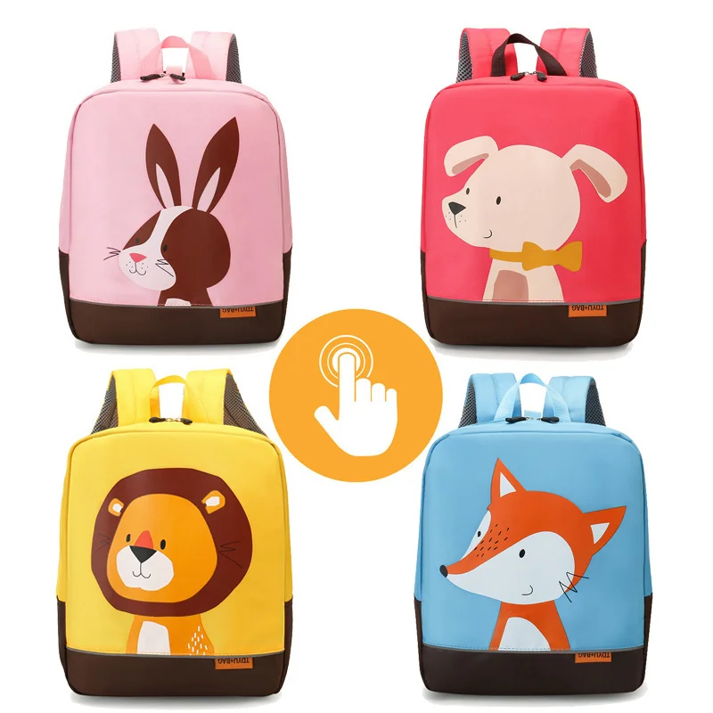 

2023 New Children's Cartoon Stitching School bag Cartoon Large-Capacity Backpack Kindergarten Backpack school bags for kids