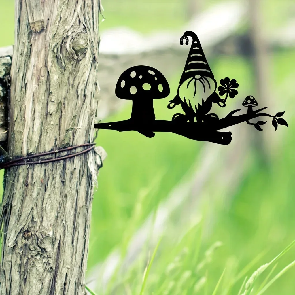 Акция Добавьте прикосновение в саду с наружным металлическим веткой украшением