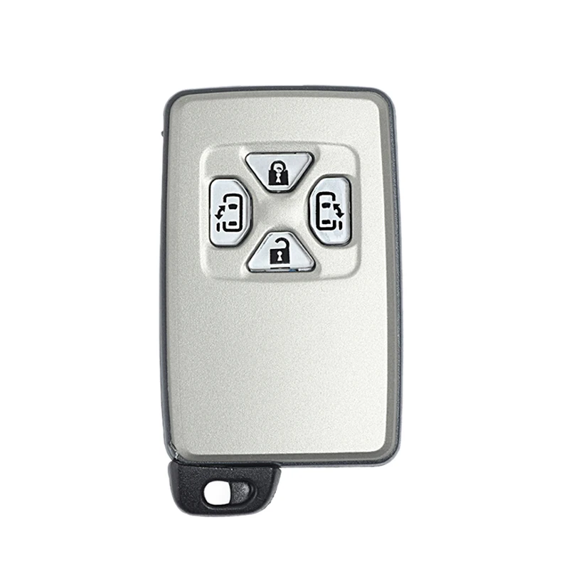 

Автомобильная смарт-карта, дистанционный Автомобильный ключ, оболочка, брелок с 4 кнопками для Toyota Alphard Estima Vellfire