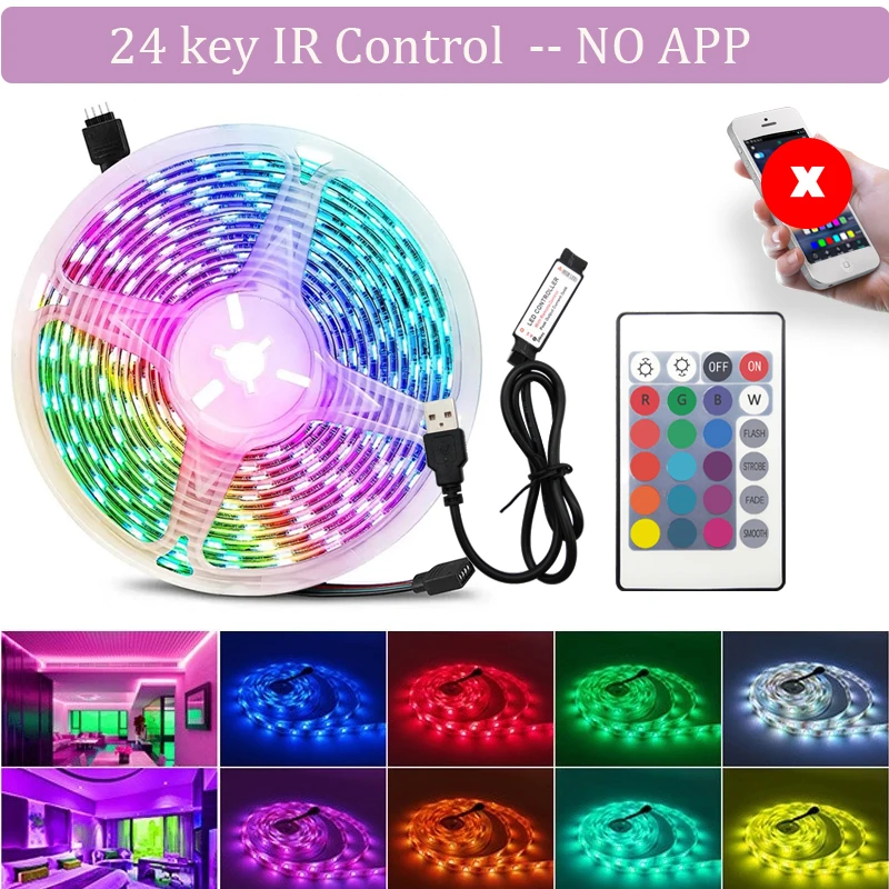 

NIMIMOON RGB светодиодная лента 5050