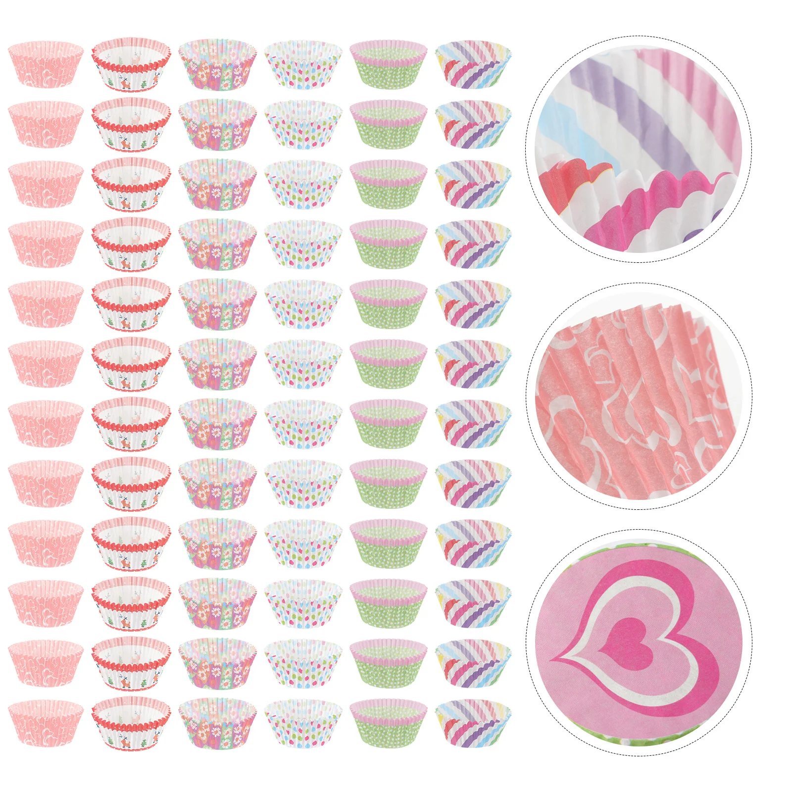 

Cupcake Paper Liners Muffin Cup Baking Cups Disposable Holder Cake Wrappers Cases Christmas Mini Covers Holiday Muffins Liner