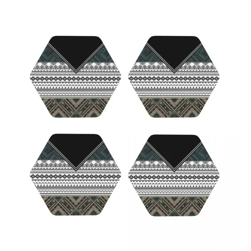 

Traditional Ethnic Pattern Coaster Hot Pad Decoration And Accessories For Table Mat Kitchen Table Placemats Napkins Coffee Mat