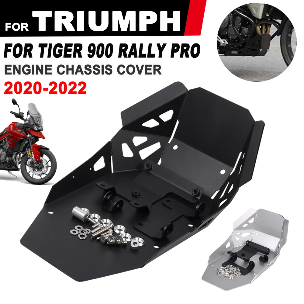 Enlarge For TRIUMPH Tiger 900 Tiger900 Rally Pro 2020 - 2022 Motorcycle Accessories Engine Protection Cover Chassis Guard Skid Plate Pan