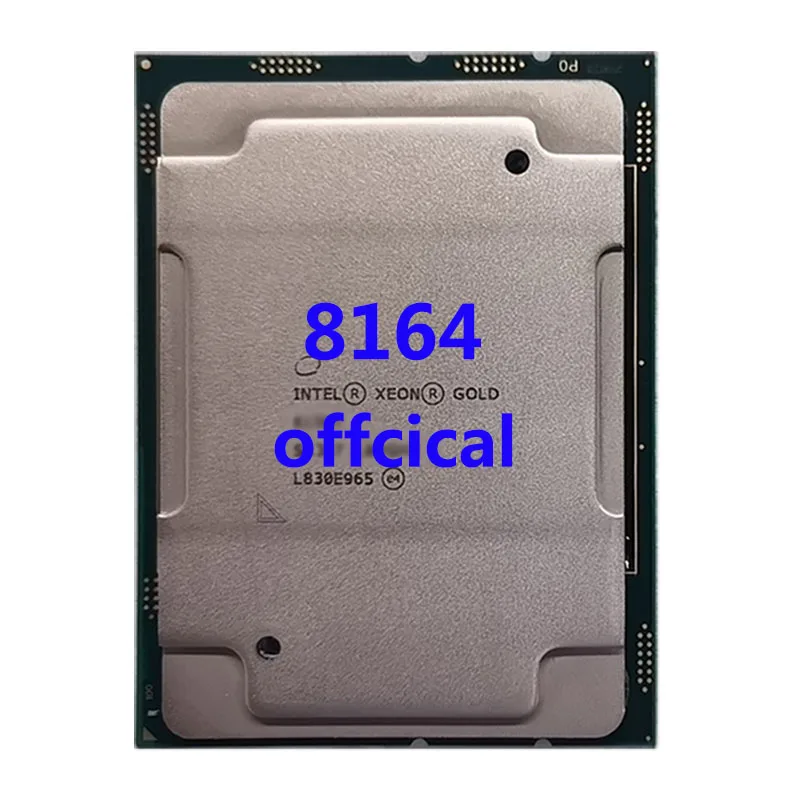 

Xeom 8164 platinum 2,0 GHZ 26C/52T 35,75 MB CPU 150W процессор LGA3647 для материнской платы 3647