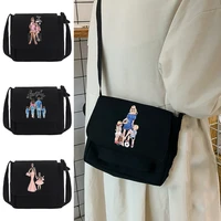 messenger bag organizer women fashion casual all match canvas shoulder case mom print handbag outdoor shopping crossbody bags
