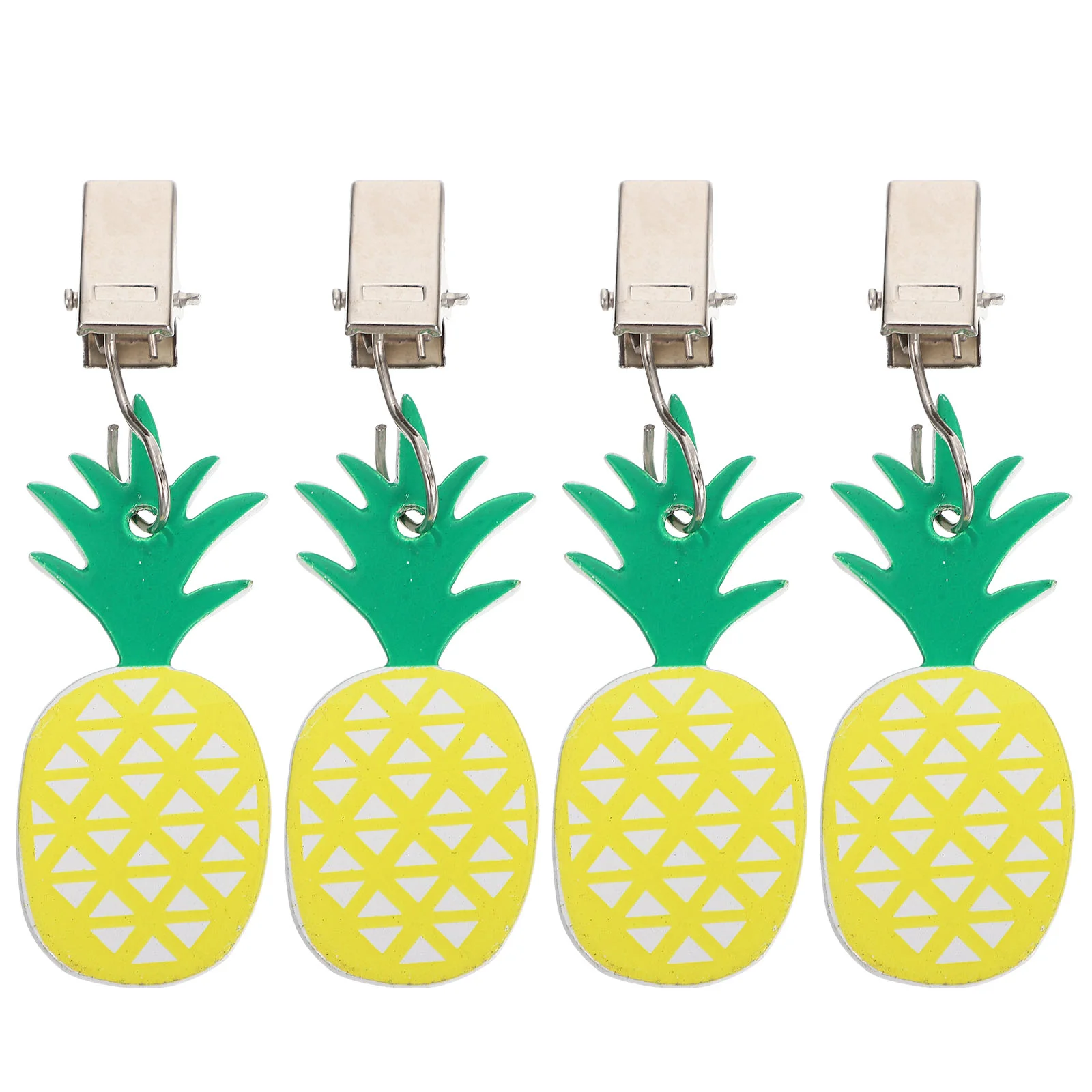 

4 Pcs Picnic Tablecloth Clips Wedding Decor Metal Tablecloth Clips Picnic Table Weights Outdoor Tables