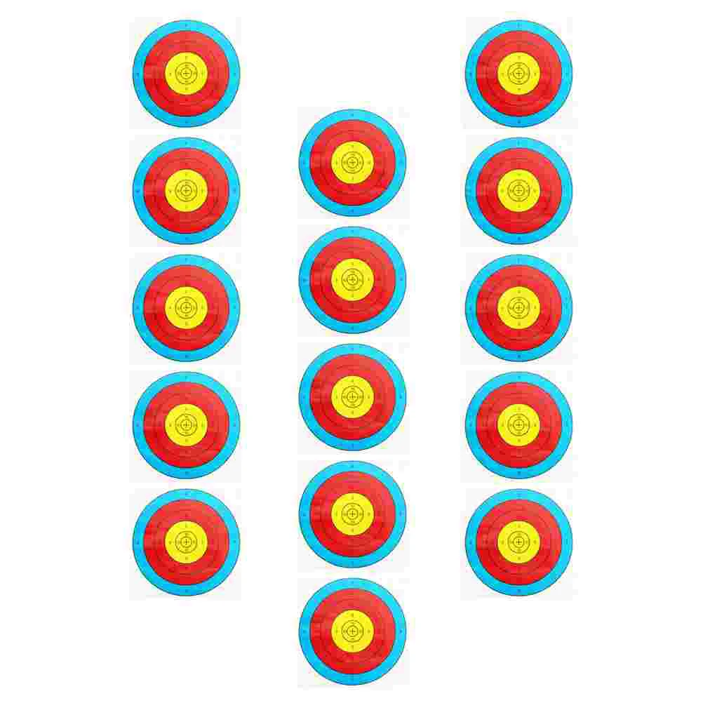 

50Pcs Coated Paper Darts Target Thickened Archery Targets Shooting Target Paper