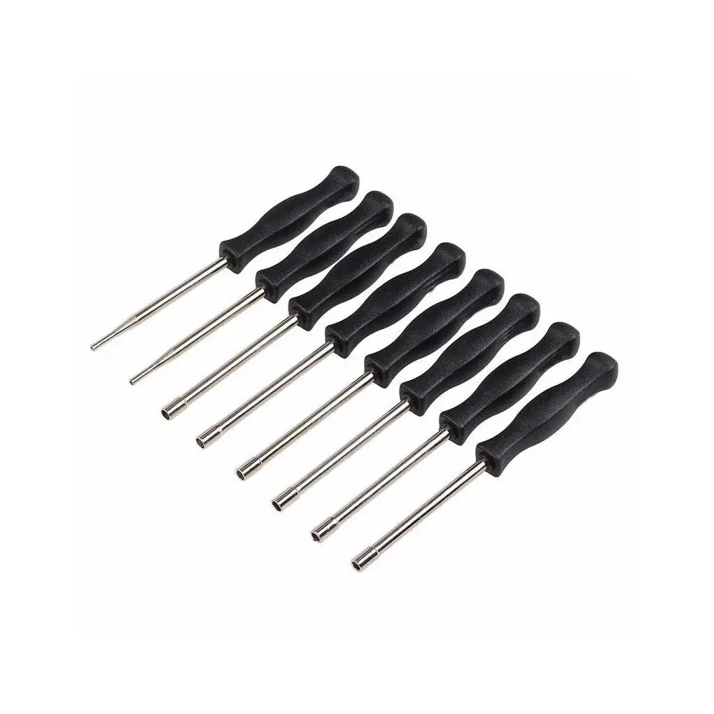 

8 Pieces Carburetor Screwdriver Assortment Portable ABS Handle Aluminum Alloy Adjusting Screw Driver Kit Carb Maintenance