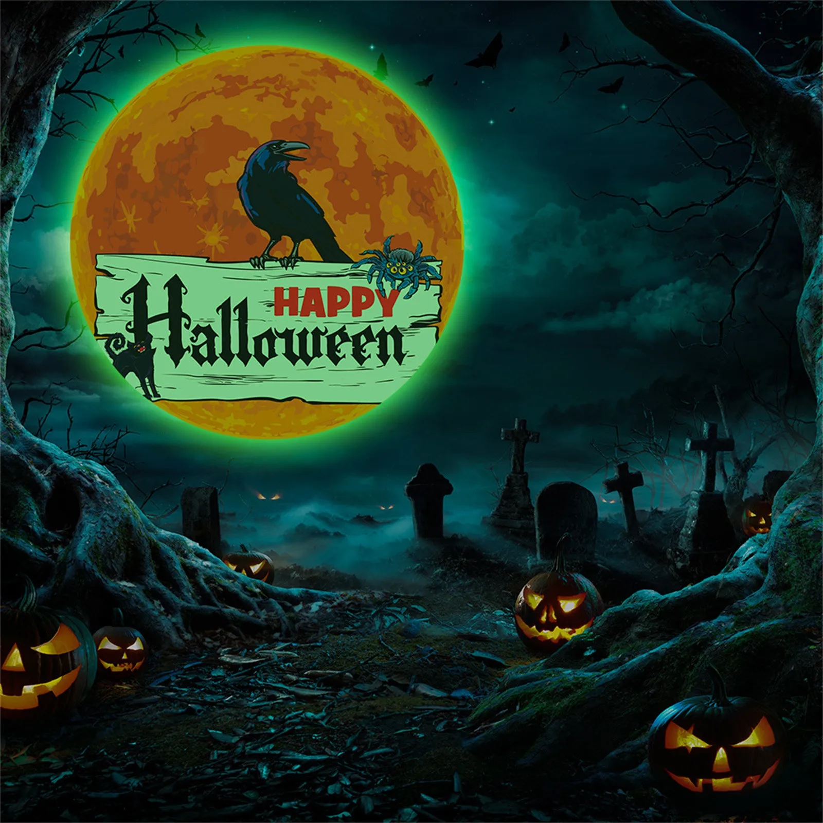 

Wall Decal Girls Bedroom Wall Decal Girls Wall Decal for Office Halloween Luminous Luminous Moon Festival Decoration Fluorescent