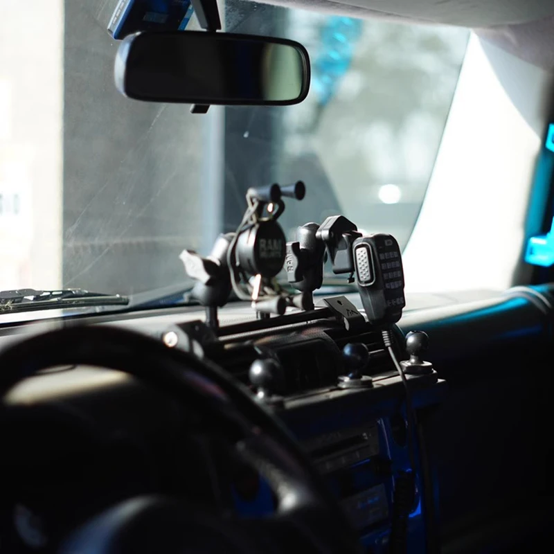 Фото Для Toyota FJ Cruiser, держатель для мобильного телефона на центральной консоли, многофункциональный держатель для сотового телефона FJ, внутренняя модификация FJ №4