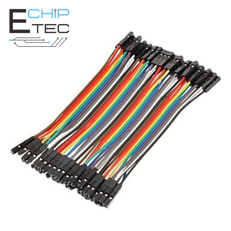 

Free shipping Dupont Line 10CM 40Pin Female to Female Jumper Wire Dupont Cable for Arduino DIY