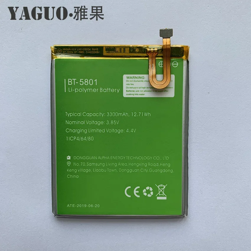 100% оригинальный высококачественный аккумулятор 3300 мАч для LEAGOO S9 S 9 BT-5801 BT5801 BT 5801 +