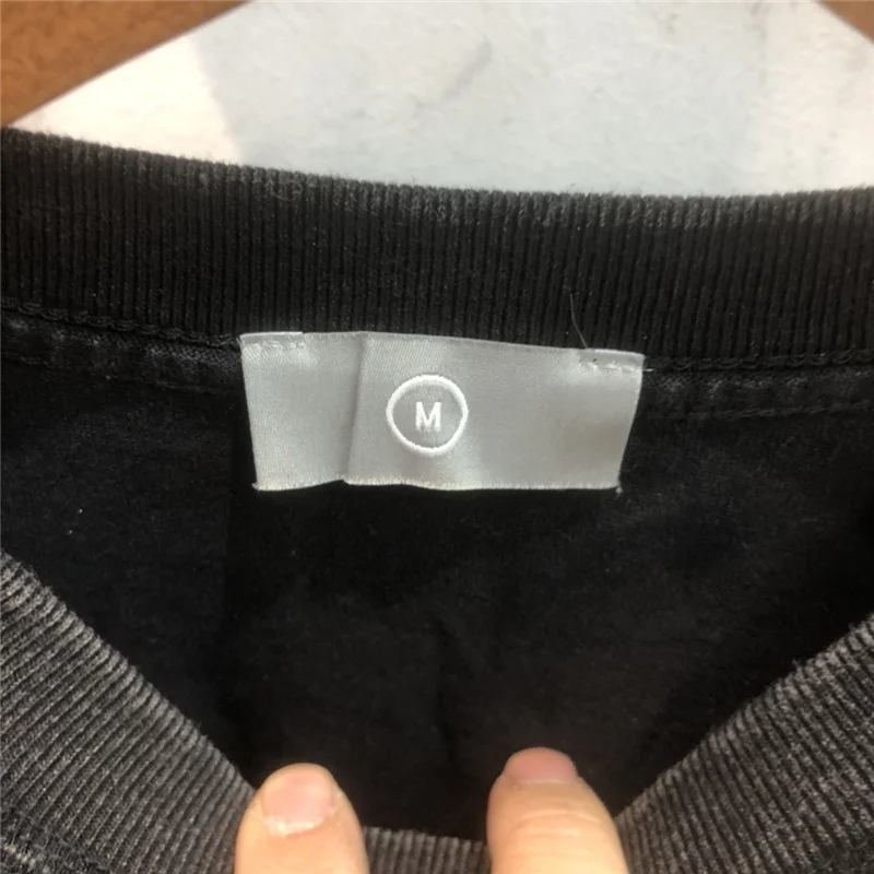 Футболка ASKYURSELF с коротким рукавом для мужчин и женщин тяжелая Ретро футболка