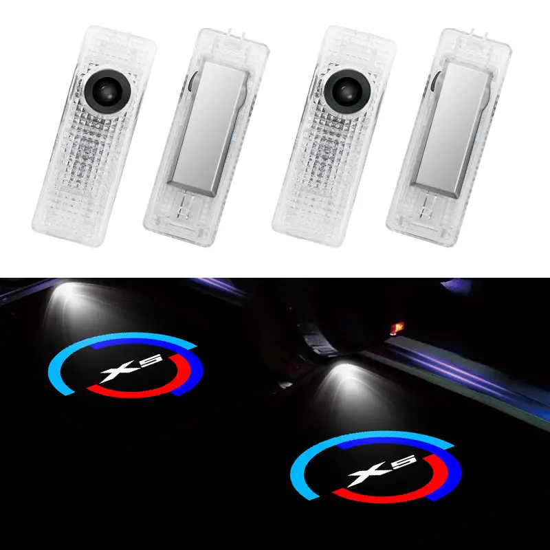 

2 шт., автомобисветильник светодиодные лампы для дверей BMW E70 E53 X5