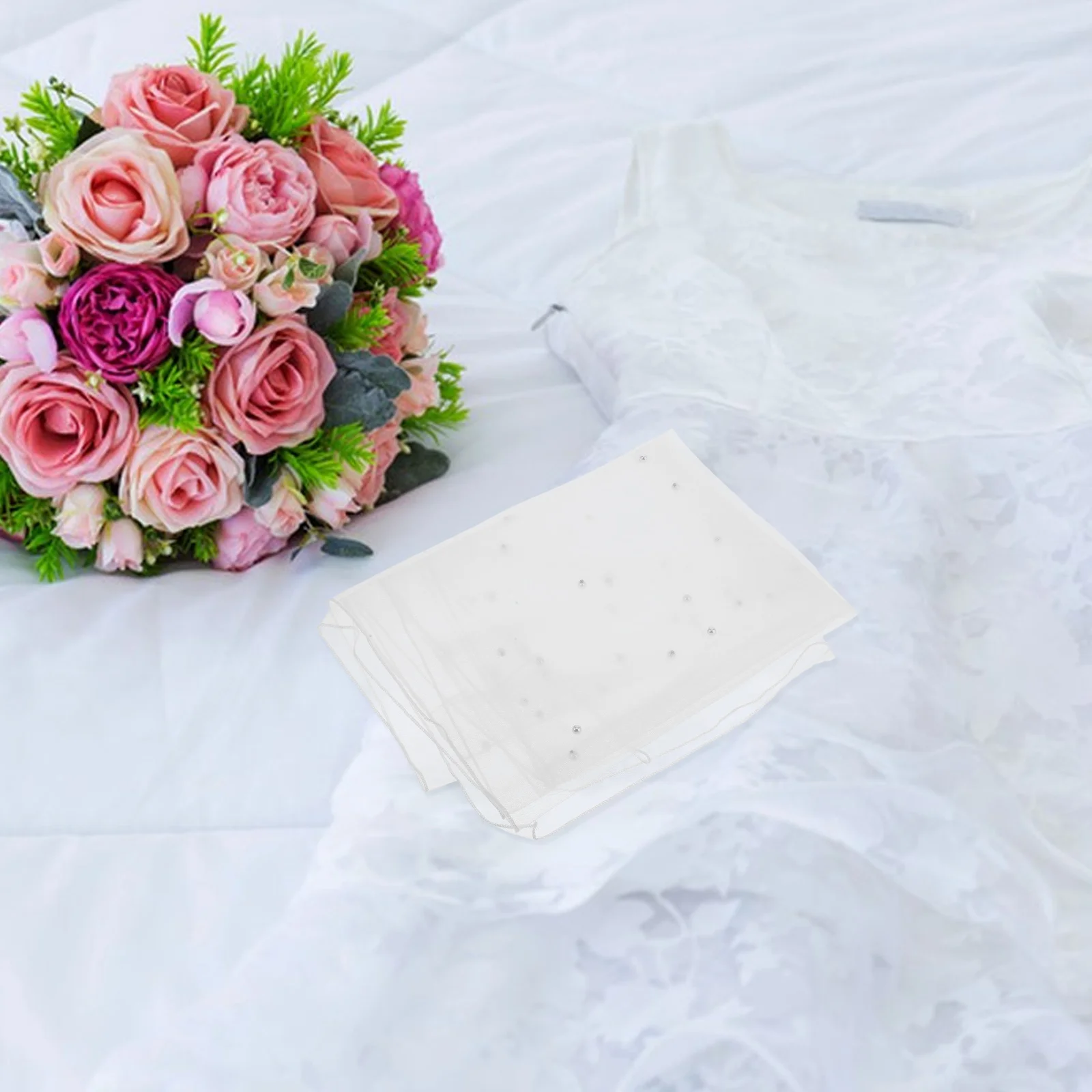 Свадебная шаль Универсальные накидки на плечи Аксессуары для фата Фата