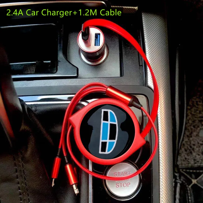 Мини Портативный Автомобильный USB-адаптер для зарядки зарядное устройство