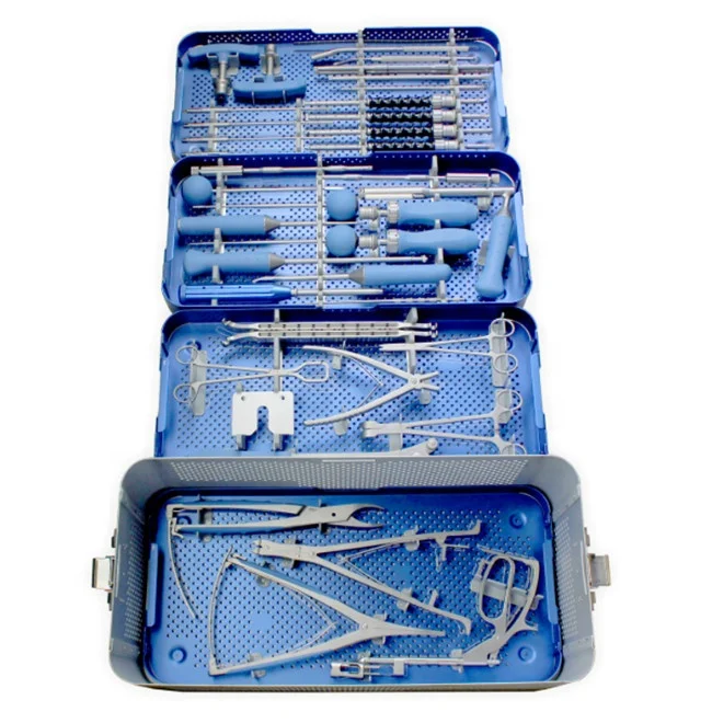 

5.5 pedicle screw for spine nail-rod instrument set, lumbar posterior titanium rod installation,orthopedic surgical instrument