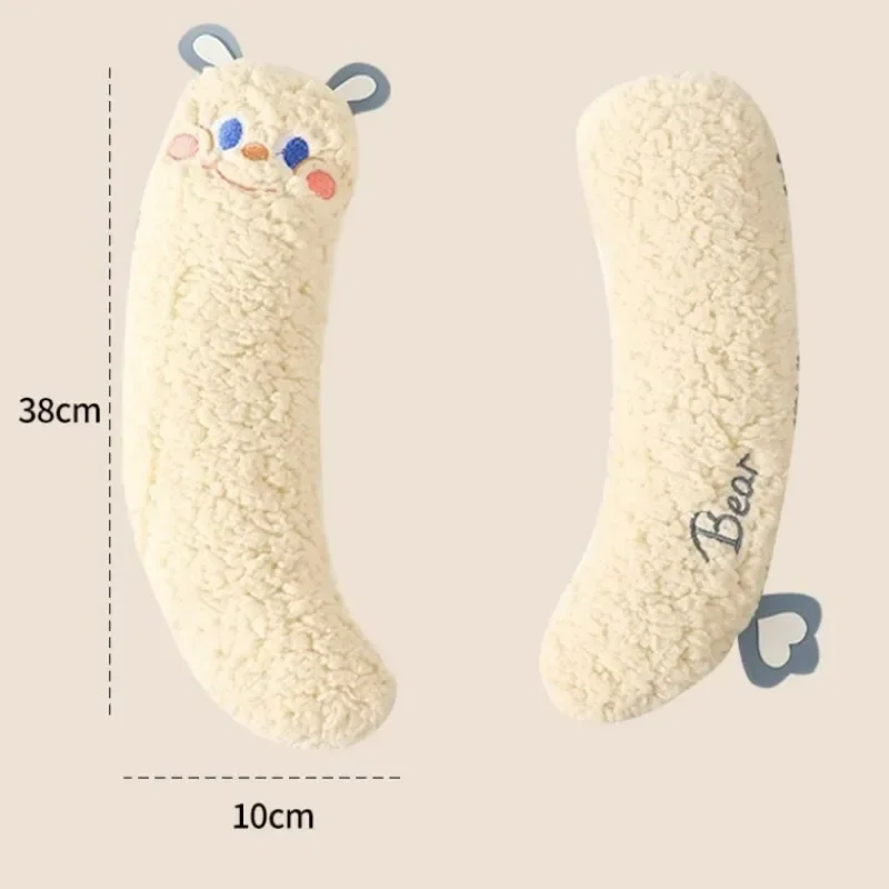 1 шт. утепленный чехол на сиденье унитаза в мультяшном стиле зимний теплый мягкий