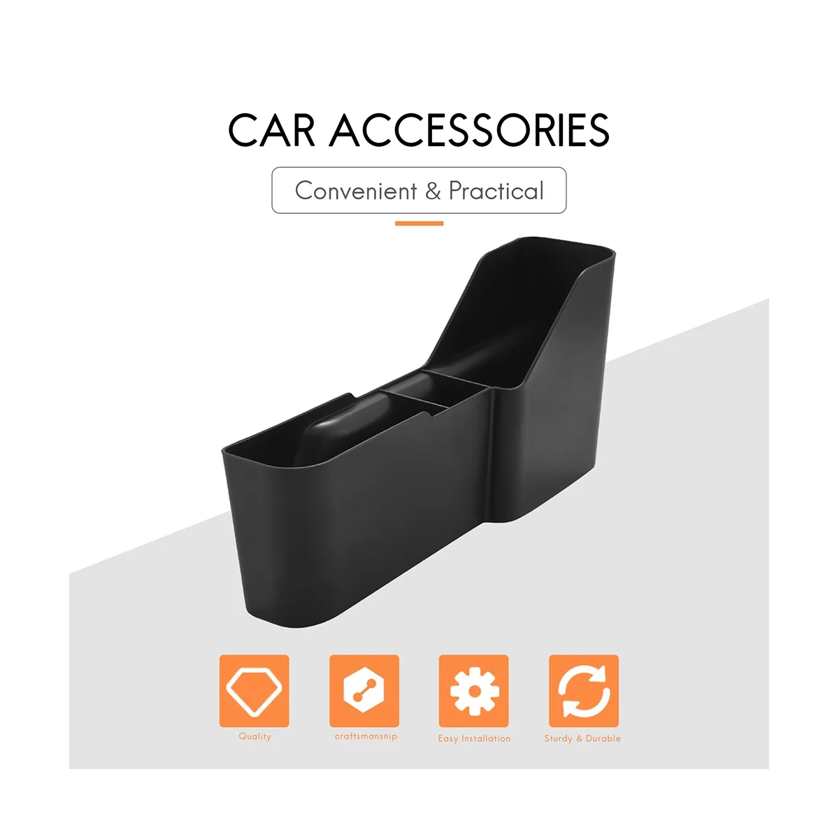Автомобильный переключатель передач карманный ящик для хранения телефона