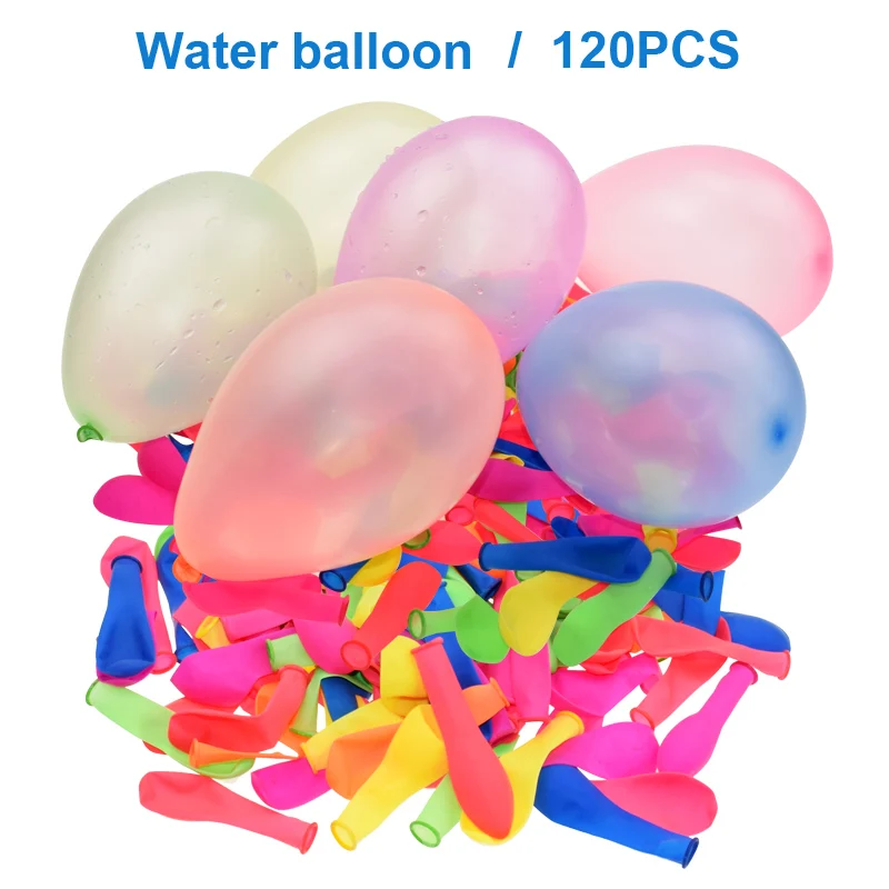 

120pcs Colorful Water Balloons Boom For Children Party Wedding Party Decoration Hot Summer Sands Beach Water Balloons Boom Toy
