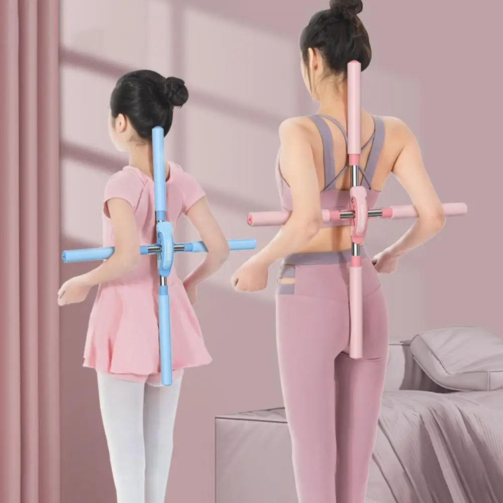 

Open Shoulder Yoga Stick Correction Stick Portable Beauty Back Yoga Stick Pain Relief Beauty Back Fitness Stick Stretching Tool