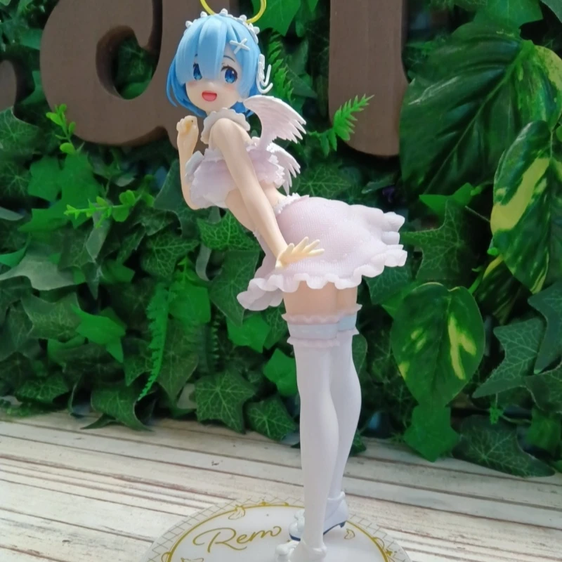 Фото Оригинальная коллекционная модель Taito Re:Zero - Жизнь в другом мире с нуля, Рем, 23 см, коллекционные игрушки, ценные фигурки, подарок, в наличии №1