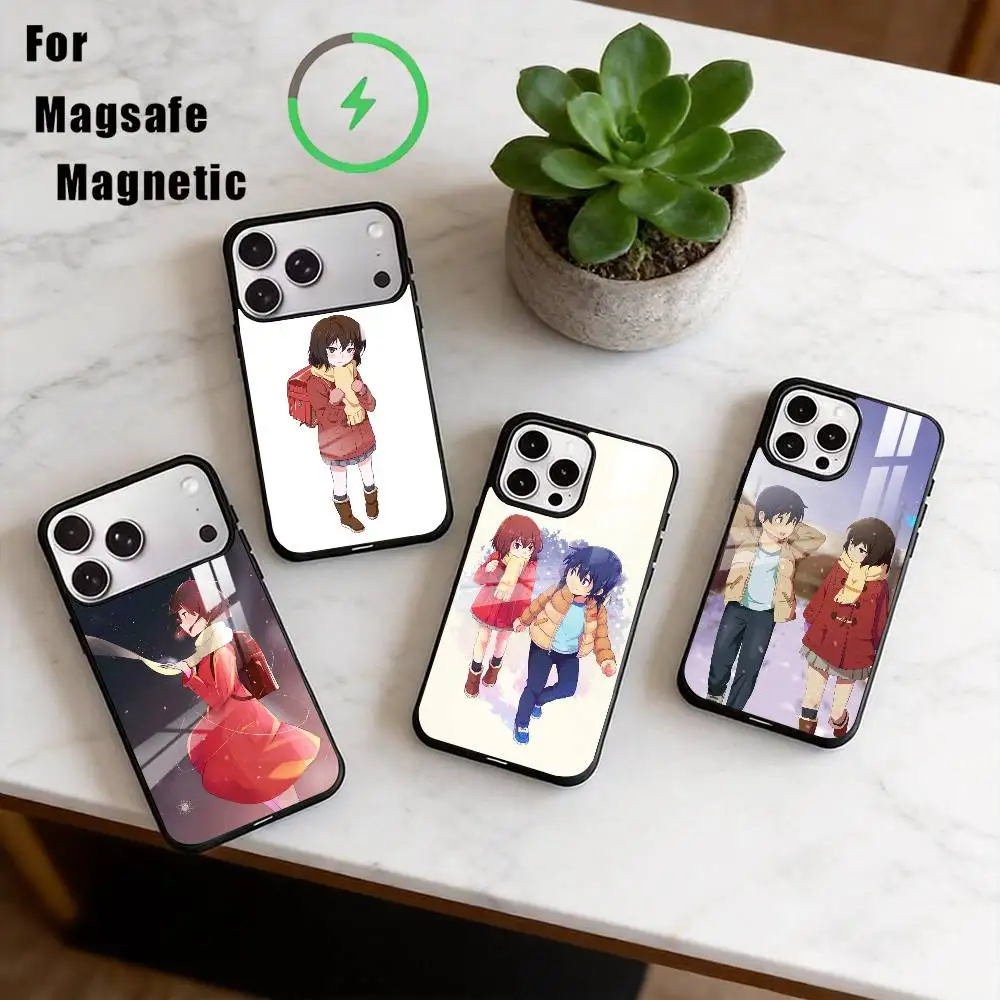Фото Чехол E-Erased для iPhone 17, 16, 15, 14, 13, 12, 11 Plus, Pro, магнитный, для беспроводной зарядки MagSafe №1